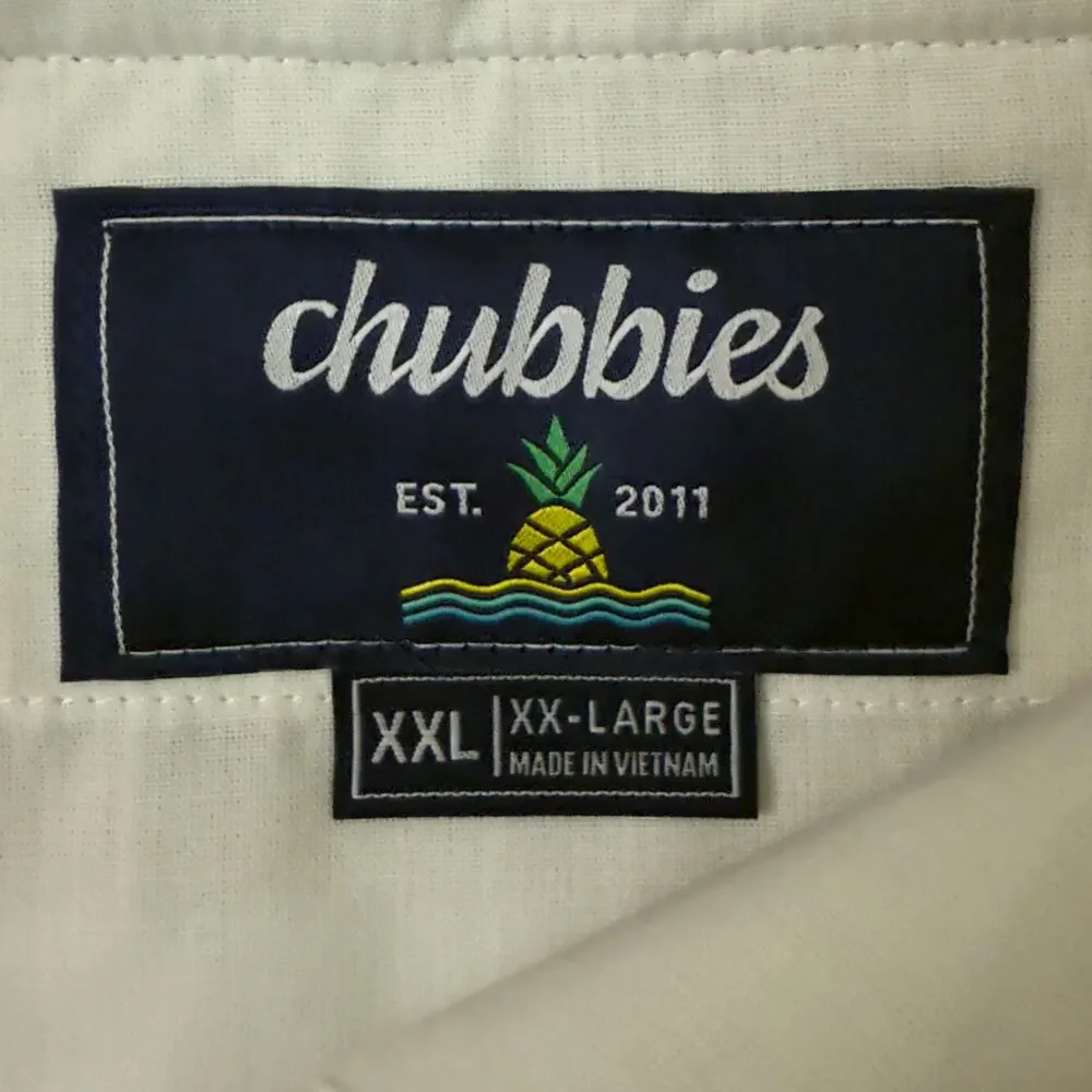 Chubbies Everywear Shorts Men’s XXL Khaki Khakinators 8” Inseam Stretch Golf NWT